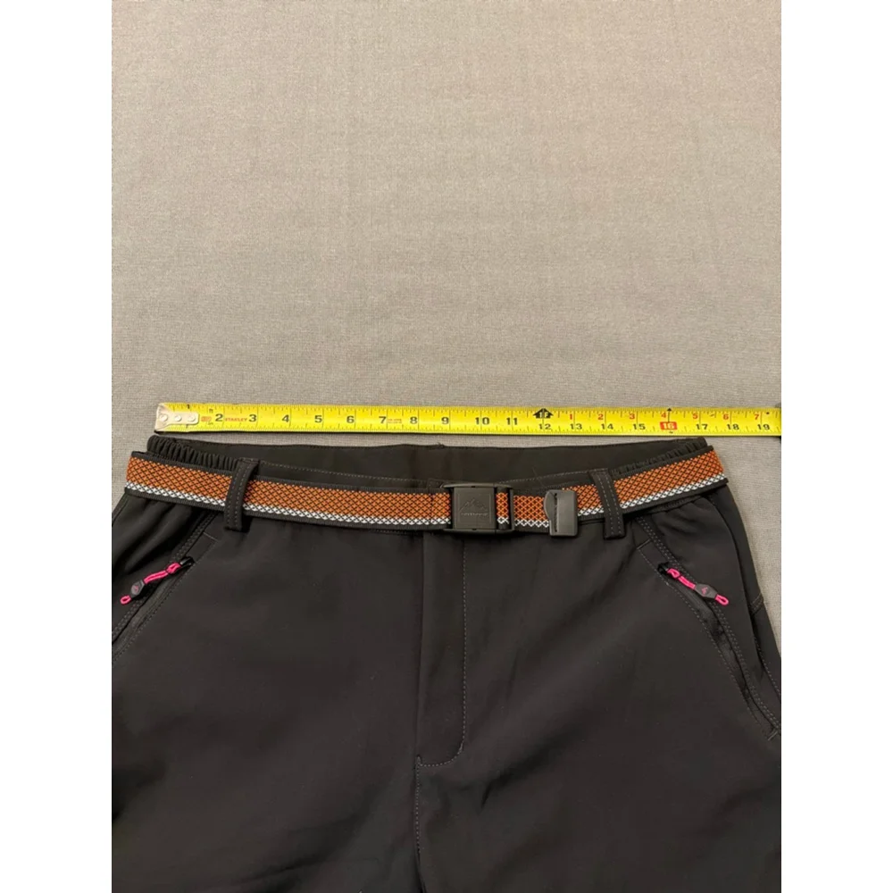 Women's Fleece Lined Snow/Ski Pants w/Belt NWOTs XL